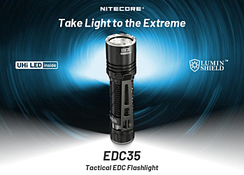 Nitecore EDC35 Tactical Flashlight: Power and Innovation at Your Fingertips