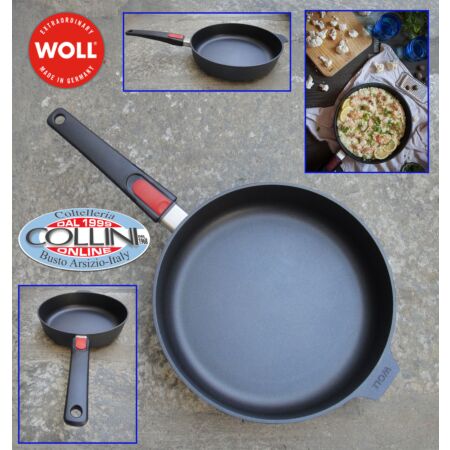 WOLL Diamond Lite Fixed Handle Induction Twin Pack Offer Frypan 24