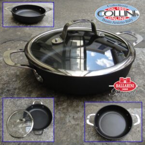  Ballarini -  ALBA casserole 2 handles with lid cm. 28 - induction 