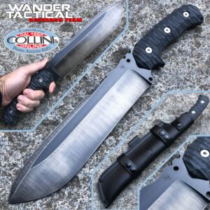 Wander Tactical - Godfather knife - Dual Tone & Black Micarta - craft knife