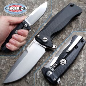 Lionsteel - SR-22 - Black Aluminum - SR22ABS - knife
