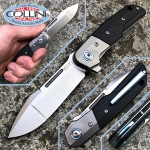 MKM - Clap by Bob Terzuola - titanium and G10 - MKLS01-GTBK - knife