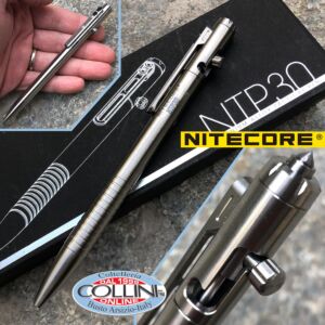 Nitecore - Titanium Bolt Action Tactical Pen NTP30 - tactical pen
