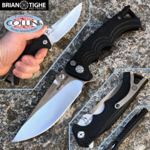 Brian Tighe and Friends - Tigers Fighter Large knife G10 Flipper - 1100-3 - knife