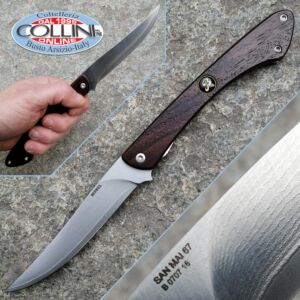Berkel - folder knife in San Mai VG10 67 layers - gentleman knife 11 cm - kitchen knives