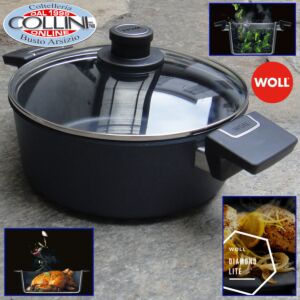 Woll - Casserole Pan with Lid  Diamond Lite Induction - 28 cm