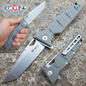 Maserin - Artiglio Flipper Knife - Grey G10 - 420/G10G - Knife