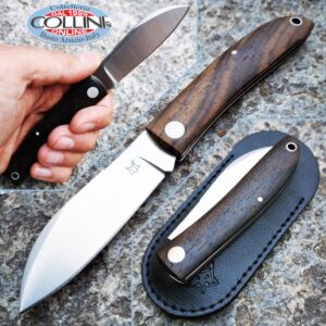 Fox - Livri SlipJoint knife - Ziricote Wood - FX-273ZW - knife
