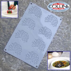 Pavoni - Stampo in silicone Coral - Alghe - 8 porzioni