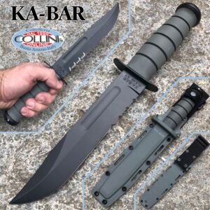 Ka-Bar - Foliage Green Fighting knife - 5012 - Kydex Sheath - knife