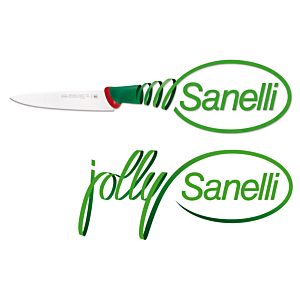 Sanelli - New - Curved vegetable knife cm. 7 - Jolly line