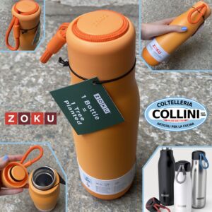 Zoku - 18oz Stainless Steel Bottle