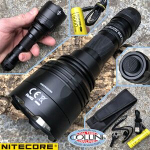 Nitecore - NEW P30 - Hunting Light - 1000 lumens and 618 meters - 21700 USB Battery - Led Flashlight