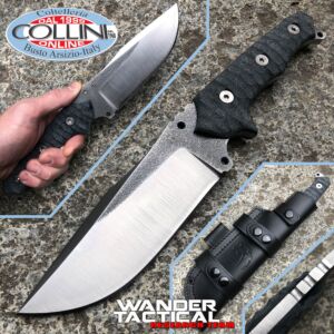 Wander Tactical - Haast Eagle knife - SanMai V-Toku2 & Black Micarta - Unique piece