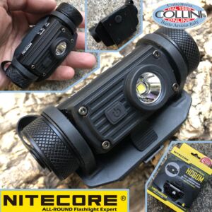 Nitecore - HC60M - NVG Mount Front - USB Rechargeable - 1000 lumens and 117 meters - Led Flashlight