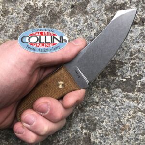Corey Sar Fox - Camp Knife - Natural Micarta - Made in Italy