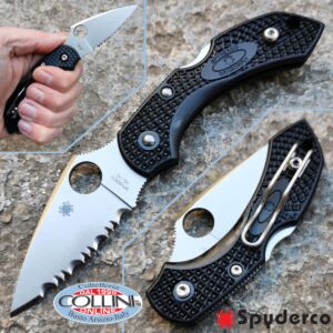 Spyderco - Dragonfly 2 - Black Serrated - C28SBK2 - knife