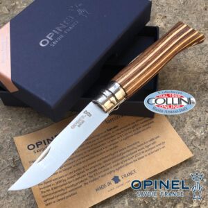Opinel - N ° 08 Luxe Birch knife laminated brown - Knife