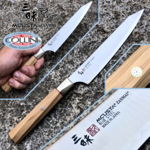 Mcusta Zanmai - Beyond Utility knife 15cm - Aogami Super steel - ZBX-5002B - kitchen knife