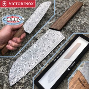Victorinox - Santoku Swiss Modern LE 17cm in damascus - Limited Edition - 6.9050.17J20 - kitchen knife