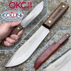 Ontario Knife Company - Hunting Knife with leather sheath - 7026 - knife