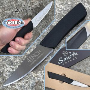 Sandrin knives - 4inch Kitchen Utility Knife - Tungsten Carbide Blade - 12 cm - knife