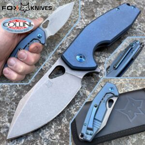 Fox - Yaru by Vox - S90V Blue Titanium - FX-527TI - knife