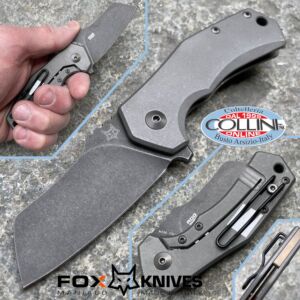 Fox - Italicus by ADG - FX-540TIB - PVD Stonewashed Titanium - knife