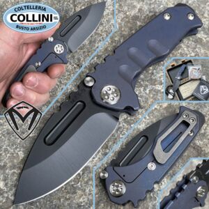 Medford Knife and Tools - Micro Praetorian T knife - Blue Titanium - knife