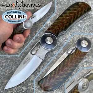 Fox - Gentleman 1494 Kaleidoscope knife Santa Fe Stoneworks - vintage collection knife