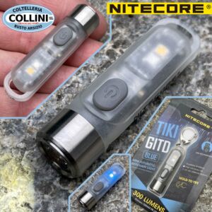 Nitecore - TIKI GITDB - USB + UV Rechargeable Keychain - 300 lumens and 71 meters - Led Flashlight