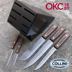 Ontario Knife Company - Old Hickory Block Knife Set - 5 pieces - 7220 - knife