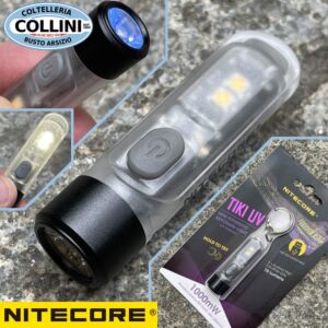 Nitecore - TIKI UV - USB rechargeable keychain with UV light 1000 mW 365 nm - Led flashlight