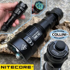 Nitecore - TM9K TAC - Tiny Monster Flashlight - 9800 Lumens and 280 meters - USB Rechargeable Flashlight