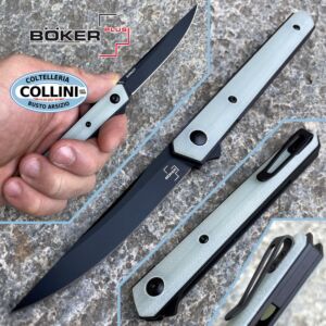 Boker Plus - Kwaiken Air Mini G10 Jade by Lucas Burnley - 01BO331 - knife