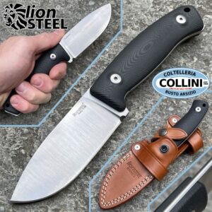 Lionsteel - M2M knife - M390 steel - Black G10 - knife