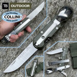 TB Outdoor - Le Bivouac multi tool green - 11060056 - knife