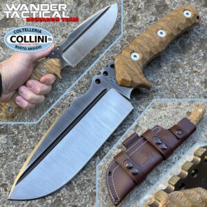Wander Tactical - Uro knife - Dual Tone & Brown Micarta - custom knife