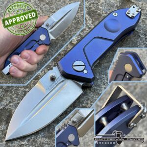 ExtremaRatio - Frame Rock Titan Knife - Blue Satin - PRIVATE COLLECTION - folding knife