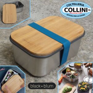 Black Blum - Stainless steel lunch box - SANDWICH BOX - FOOD & DRINK ON-THE-GO