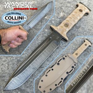 Wander Tactical - Centuria knife - Serial V - Prototype Limited Edition - Custom knife
