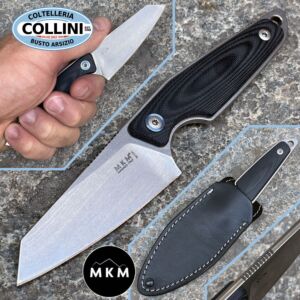 MKM & Mercury - Makro 2 Knife Sheepsfoot By Vox - Black G10 - MK-MA02-GBK - Sporting Knife