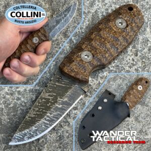 Wander Tactical - Menoceras - Stone Edge & Brown Micarta - custom knife