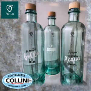 WILD BOTTLE - Recycled glass bottle - MOOD Line - NEWS  -700ml.