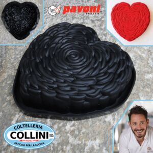 Pavoni - Silicone cake tin JE T'AIME - by Cédric Grolet 