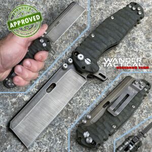 Wander Tactical - Franken Folder knife - Mozzetta Micarta - Limited Edition - PRIVATE COLLECTION