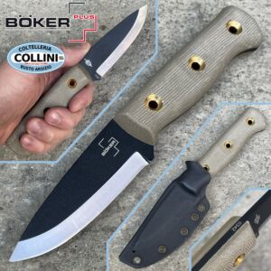 Boker Plus - Vigtig bushcraft knife - 02BO075 - design Dave Wenger - fixed knife 