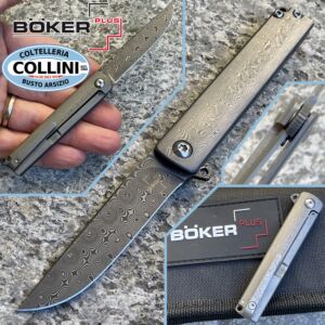 Boker Plus - Gem Damast Flipper - 01BO358DAM - knife