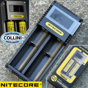 Nitecore - Ci2 Superb Charger - for Li-ion, Ni-MH and IMR batteries - AA, AAA, 14500, 18650, 21700 and RCR123A - Universal Charger