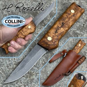 Roselli - Heimo 4” Bushcraft edition full tang - R42 - handcrafted knife
